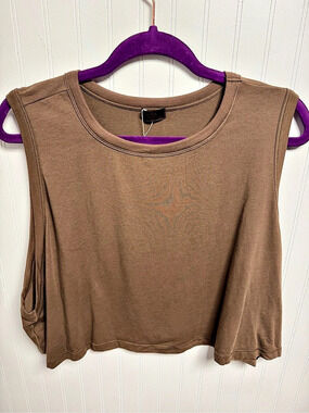 SKIMS Boyfriend Crop Tank Xoide 3X NWT